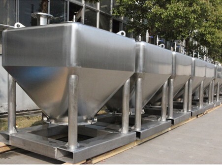 上海非標(biāo)料倉設(shè)計制作廠家追新機械專業(yè)制作粉倉粉罐及不銹鋼移動料斗和計量料罐中間儲罐等